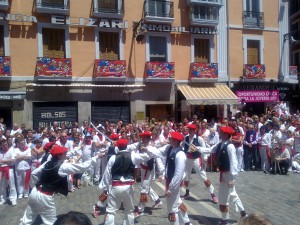 Danzas y bailes en Pamplona