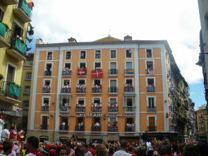 chupinzo. Pensión Escaray Pamplona  