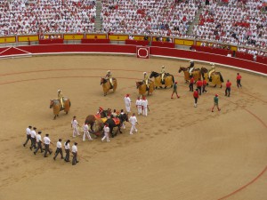 Plaza de toros a 5 minutos de la Pensión Escaray  